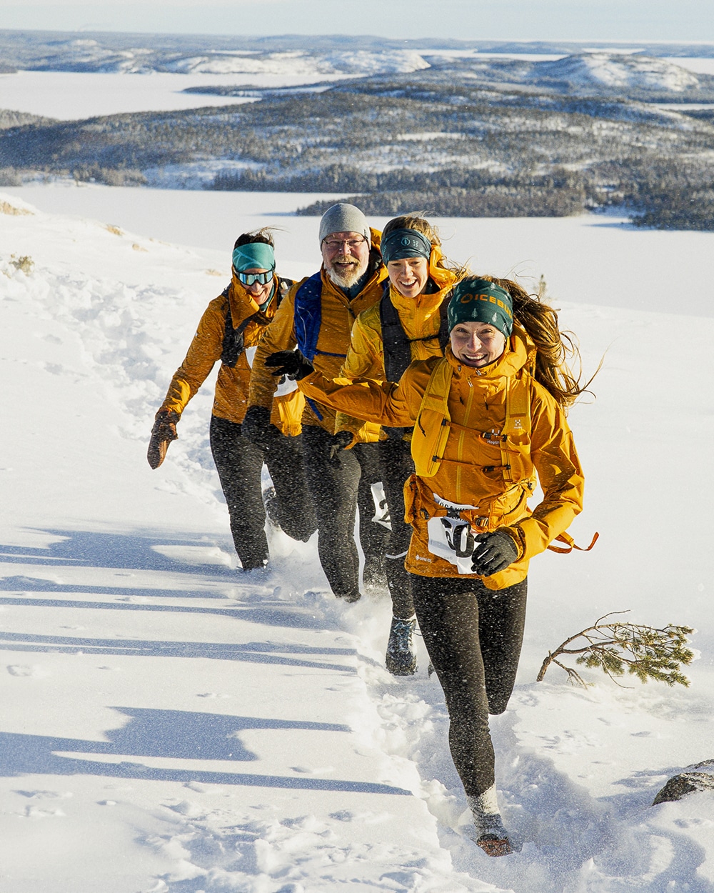 höga kusten winter trail sveriges vackraste lopp vinter